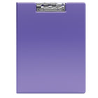 Davis Group Planchette a pince indispensable a levier Lettre, paquet de 10 – Violet-Clear interior pockets on front & back covers to secure loose documents and allow for easy identification of content