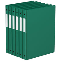 Davis Group Super économie, Reliure à anneaux ronds 5/8 po, paquet de 6 – Vert-3 Reliure À Anneaux