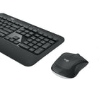 Logitech - Ensemble de clavier et souris sans fil MK540 - anglais-La souris présente une forme ambidextre et prise de côtés en caoutchouc qui convient parfaitement à votre paume et curseur suivi et précis.