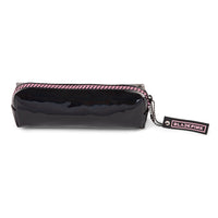 Collection Blackpink Briller Sur - Étui pour Crayons et Petits Accessoires - Noir (PCA9142BP)-Matériau noir lustré aux reflets prismatiques pour un look futuriste