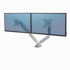 Fellowes - Bras articulé double moniteur Platinum Series - argent-L’utilisation des vérins à gaz permet de positionner le moniteur sans effort.