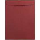 JAM Paper - Enveloppes ouvertes pour catalogue - 9" x 12" - Rouge foncé - Paquet de 50-Couleur: Rouge Foncé