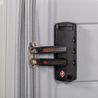 Air Canada - Valise rigide à roulettes pivotantes de 28 po Optimum Collection - Gris clair-Sangle de compression intérieure