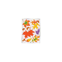 Adhésif pour fenêtre Eureka, feuilles d'automne, paquet de 108-Ils ne sont pas seulement pour les fenêtres! Le vinyle adhésif statique adhère à toute surface laminée ou brillante, y compris les tableaux effaçables à sec, les casiers, les porte-crayons, les classeurs en métal, etc.
