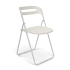 Can-Bramar – Office Foldo – Chaises pliantes polyvalentes – Ens. de 4 -Châssis durable en acier thermolaqué, avec siège et dossier en polypropylène