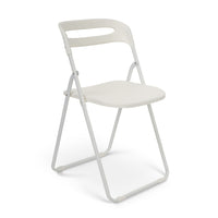 Can-Bramar – Office Foldo – Chaises pliantes polyvalentes – Ens. de 4 -Châssis durable en acier thermolaqué, avec siège et dossier en polypropylène