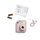 FujiFilm - Appareil instantané Instax Mini 12 - Fleur rose-Impression haute vitesse en 5 secondes