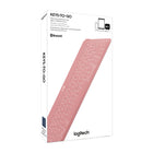 Logitech - Clavier Keys-To-Go Bluetooth pour iPhone, iPad et Apple TV - Rose-Le clavier Keys-to-go offre une frappe confortable et silencieuse, avec des touches souples, pour que vous et les personnes autour puissiez vous concentrer et travailler sans distraction