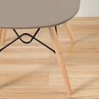 South Shore - Chaise de bureau Annexe style tour Eiffel, transparent et gris (100276)-S.O.