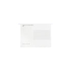 Gry Mattr - Boîte de classement pour dossiers suspendus de 7,25 x 13,75 x 10,6 po - blanche-Dimensions : 10,6 x 7,25 x 13,75 po