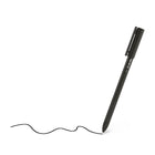 TRU RED - Stylos à bille avec prise caoutchoutée – 1,0 mm – noirs – paquet de 12-Prise caoutchoutée pour écrire en tout confort