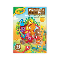 Crayola - Cahier à colorier, Prehistoric Pals, 176 pages-Comprend un cahier à colorier de 176 pages.