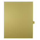 Mark Maker – Onglets séparateurs juridiques beiges, 1/15 onglets, format lettre, sans trous, numéro 9, 25/paquet-Onglets séparateurs beiges, 1/15 onglets