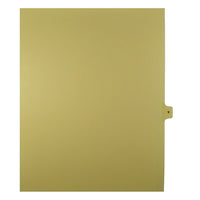 Mark Maker – Onglets séparateurs juridiques beiges, 1/15 onglets, format lettre, sans trous, numéro 9, 25/paquet-Onglets séparateurs beiges, 1/15 onglets