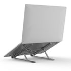 JCPal - Xstand Support de rehausseur ergonomique compact et réglable pour ordinateur portable - Argent-Conception X-Type pour aider à garder votre ordinateur portable avec une meilleure circulation d'air