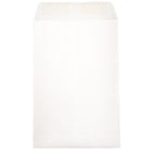JAM Paper Enveloppes à ouverture au sommet et rabat droit gommé, 6 x 9 po, blanches, 200 par paquet-Blanc