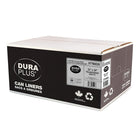 DuraPlus - Sacs à ordures - LLDPE - 22 po x 24 po - Régulier - Transparent - Paquet de 500 -Résistance : Régulier