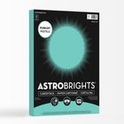 Astrobrights - Papier cartonne Pastel frappant, 8,5 po l x 11 po H, 65 lb, Bleu brise, 100 feuilles (91784)-Poids de base : 65 lb./176 gsm