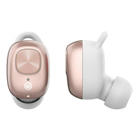 Torc Réellement sans fil - Étui de recharge du chargeur portatif - Rose doré-Écouteurs Torc TWS avec étui de chargement Powerbank, rose doré
