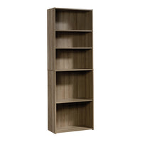 Sauder Beginnings Bibliothèque avec 5 Tablettes - 71.18" H - Finition Summer Oak (424261)-Le Standard - Finition Summer Oak - Bois D'ingénierie