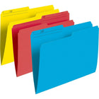 Staples – Chemises de classement de couleur, format lettre, 8 1/2 x 11 po, couleurs varies, paquet de 100-Créez des codes couleur pour un accès facile à vos dossiers