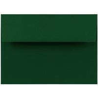 JAM Paper Enveloppes invitations de format A7, 5,25 x 7,25 po, vert foncé, 1000/pqt (263917095b)-Vert foncé