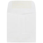 JAM Paper Mini enveloppes blanches, 2,38 x 2,38 po, 250 par paquet-Enveloppe en papier blanc