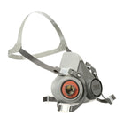 3M - Respirateur reutilisable à demi-masque - moyen-Masque leger, souple et confortable avec sangles du serre-nuque faciles à ajuster