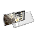 General Supply Goods + Co - etui hybride pour Google Pixel 7a, Transparent-Protection integrale