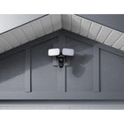 Lorex - Projecteur avec caméra de sécurité filaire 2K de Lorex – noir-Voyez plus large grâce à la vision nocturne IR d’une portée allant jusqu’à 10 m (32 pi)