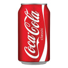 Coca Cola - Cannettes de 355 ml, caisse de 24-Chaque cannette contient 355 ml de cola