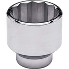 Gray Tools – Prise de 2 1/16 x 1 (po) à 12 pans, longueur standard, douille au fini chromé-Taille : 2 1/16 po