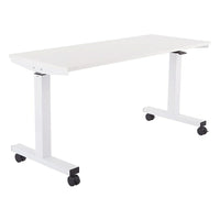 Proline – Table de 5 pi à réglage pneumatique de la hauteur, blanc-Largeur de 5 pi