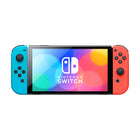 Nintendo Switch Oled - Rouge/Bleu-Port Ethernet intégré - Utilisez le port Ethernet de la station d'accueil lorsque vous jouez en mode téléviseur pour une connexion Internet câblée