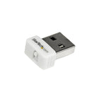 StarTech  Adaptateur réseau sans fil N 802.11n/g Mini USB à 150 Mb/s, 1É1R, Adaptateur sans fil USB, blanc-Format très compact pour une portabilité et une installation sans encombrement dans la plupart des situations