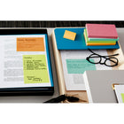 Post-it - Feuillets, collection Paradis floral, lignés, 4 po x 6 po, 100 feuillets/bloc, paquet de 3, 300 feuilles-Créez des listes de tâches ou signalez des informations importantes