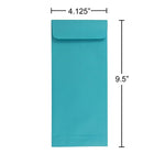 JAM Paper Enveloppes recyclées n° 10 (4,13 x 9,5 po), bleu de mer, 500/bte-4