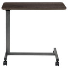 Flash Furniture Table de lit réglable à roulettes pour la maison et l'hôpital-Table de lit à usages multiples ou table d'ordinateur portable
