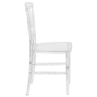 Chaise empilable Napoléon Flash Elegance couleur cristaux de glace-Quantité de pile: 10
