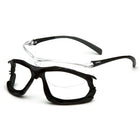 Pyramex – Lunettes de protection Proximity, verres transparents antibuée H2MAX, 6/paquet-Rembourrage en mousse amovible résistant aux flammes dans des lunettes légères : 26,3 g