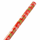 JAM Paper -  Large Gift Wrap - Papier d'emballage de Noël - 40 pieds carrés - Ho-Ho-Holographic - Rouleau vendu à l'unité-Conception : Ho-Ho-Holographique