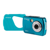 Polaroid - Appareil photo numérique iSO48 étanche 16 MP zoom optique 4x, sarcelle-16 MP