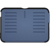 Étui folio magnétique Zugu pour iPad mini 7e génération (A17 Pro) et iPad mini 6e génération 8,3" (2021) - Bleu (Ardoise)-etui folio magnetique