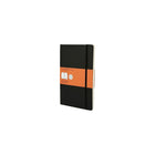 Moleskine - Cahier de notes à couverture souple noir classique, format grand, réglé, 5 po x 8 1/4 po-Format large : 5 po x 8 1/4 po