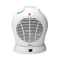 Royal Sovereign – Chaufferette à ventilateur oscillant HFN-30, blanc-Conception compacte - Idéale pour un dessus de table ou sur le sol