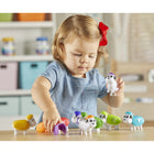 Learning Resources - Snap-n-Learn™ Compter les moutons-Rangez votre nombre de moutons dans leur seau de rangement en plastique réutilisable !