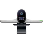 HP - Caméra intelligente Poly Studio E70-La double caméra avec des capteurs 4K de 20 mégapixels crée une expérience vidéo vibrante. Transition transparente entre un objectif grand angle et un objectif étroit pour que tout le monde puisse être vu avec des détails nets.