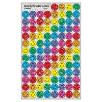 Trend Enterprises superSpots Sparkle Smiles Chart Seals Pack assorti, 2400 Pack-Des autocollants mignons et colorés aident à mettre en lumière les bons comportements, à stimuler la motivation et à maintenir les bonnes habitudes.