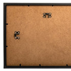 CTG - Cadre pour documents classique, 12 pièces, bois noir-Façade en verre: est livrée avec une façade en verre acrylique pour protéger le document ou les certificats des taches, de l'humidité et de la poussière afin de garantir une conservation prolongée en toute sécurité