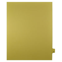Mark Maker – Onglets séparateurs juridiques beiges, 1/25 onglets, format lettre, sans trous, numéro 72, 25/paquet-Onglets séparateurs beiges, 1/25 onglets